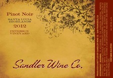 2012 Peterson Vineyard Pinot Noir