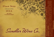 2014 Boer Vineyard Pinot Noir
