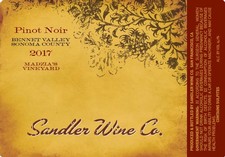 2017 Madzia's Vineyard Pinot Noir