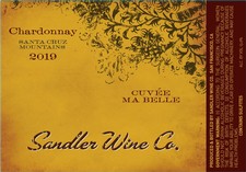 2019 Santa Cruz Mountains Chardonnay Cuvée Ma Belle