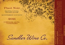 2021 Cortada Alta Vineyard Pinot Noir