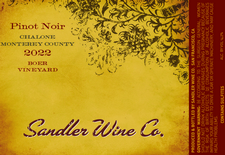 Sandler BerserkerDay 17 Pinot Noir 4 Pack